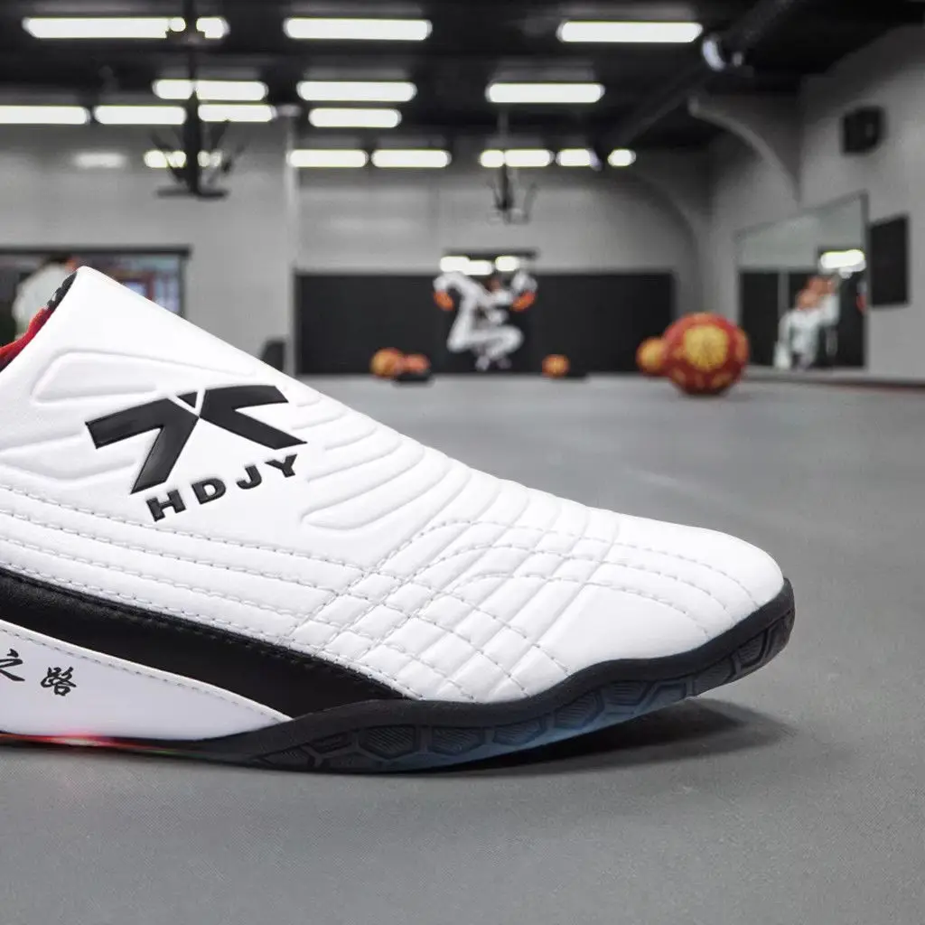 

Adult Men's Martial Arts Kung Fu Boxing Shoes Children's Wearable Taekwondo Shoes Sneakers Thick Bottom Soft Bottom Breathable