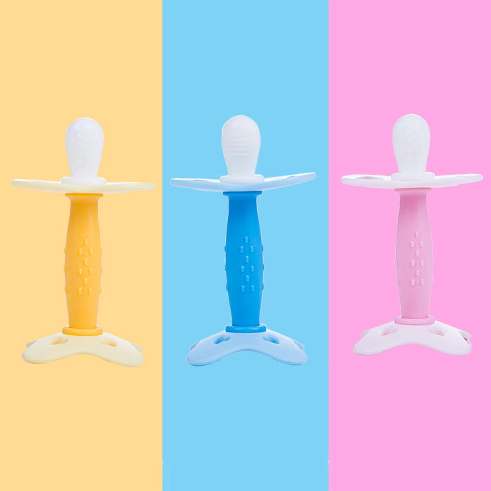 

Безопасный прочный силиконовый прорезыватель для зубов, желтый детский молярный инструмент, успокаивающий гель для прорезывания зубов, аксессуары для детей, гель для прорезывания зубов