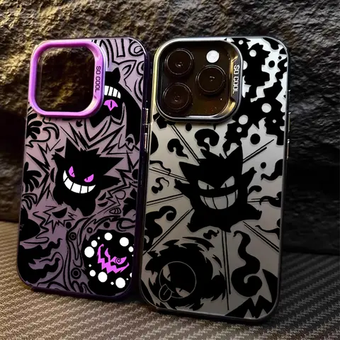 Custodia rigida opaca P-Pokemon Gengars per Xiaomi Redmi Note 13 14 11 12 Pro Plus 4G 5G 12S 11S 10S 10 9 9S 12C 13C 14C A3 A4