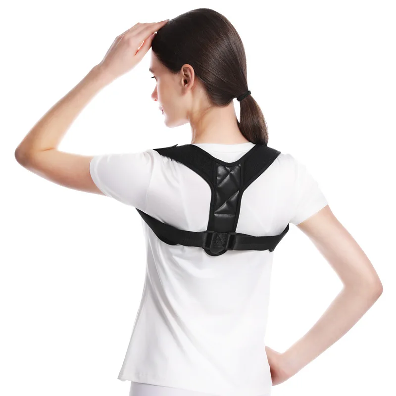 

1pcs Back Posture Correction Belt Hunchback Corrector Adult Men and Women Sitting Posture Correction Belt Shoulder Straight Back