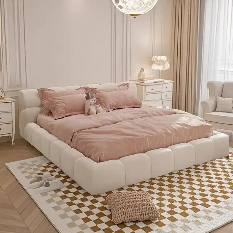 SM Insert Base Set Double Bed Frame Medium Range Modern Luxury Loft Double Bed Bedroom Storage Adults Schlafzimmer Bett Furnitur