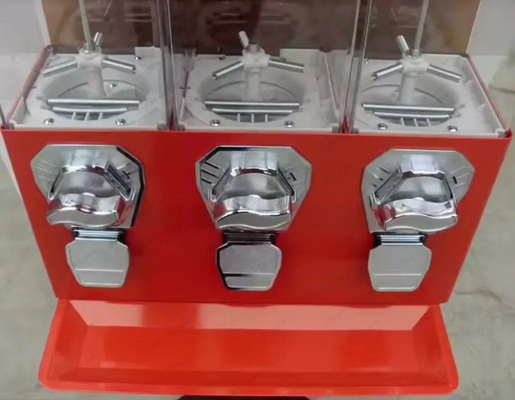 Coin Operated Candy Vending Machine, Commercial Sweet Gumball Dispenser for Retail & Game Store