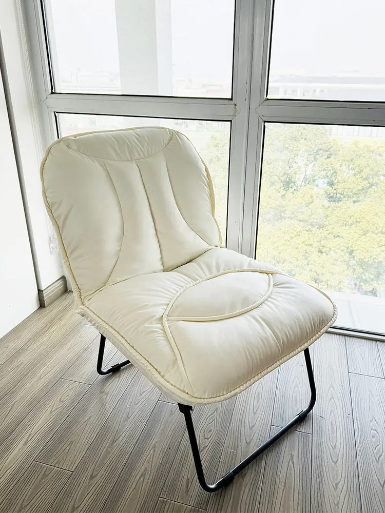 For Lazy sofa single living room bag chair balcony folding small chair room reading corner back chair