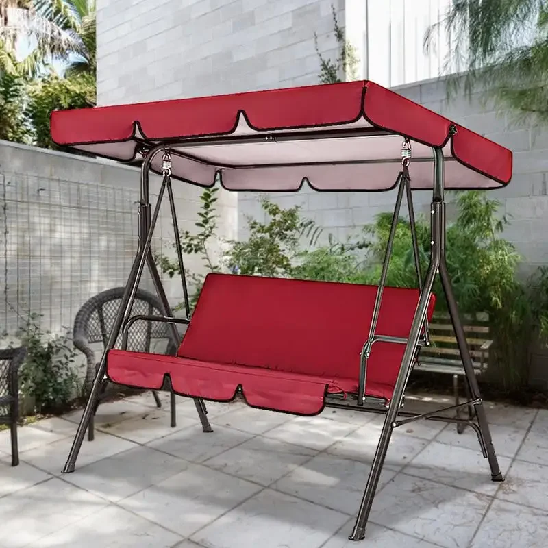 Imagem -05 - Impermeável Swing Almofada Cover Grupo Outdoor Substituição Canopy Pátio Garden Yard Seater Chair Covers Hammock Almofada