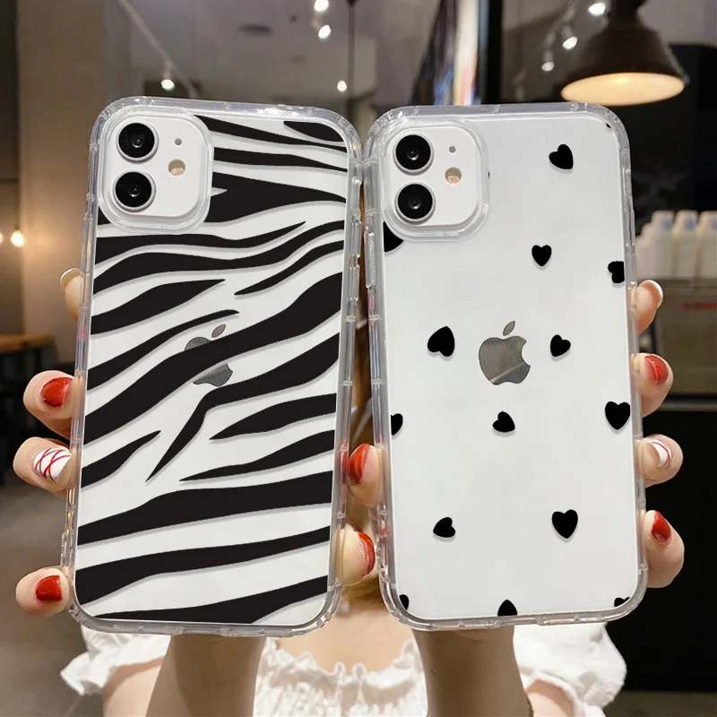 Stoß feste Hülle für iPhone 14 Pro Max Hüllen Silikon Funda iPhone 13 15 16 11 12 Pro Max 11 12 x xs xr 15 16 plus TPU Rückseite