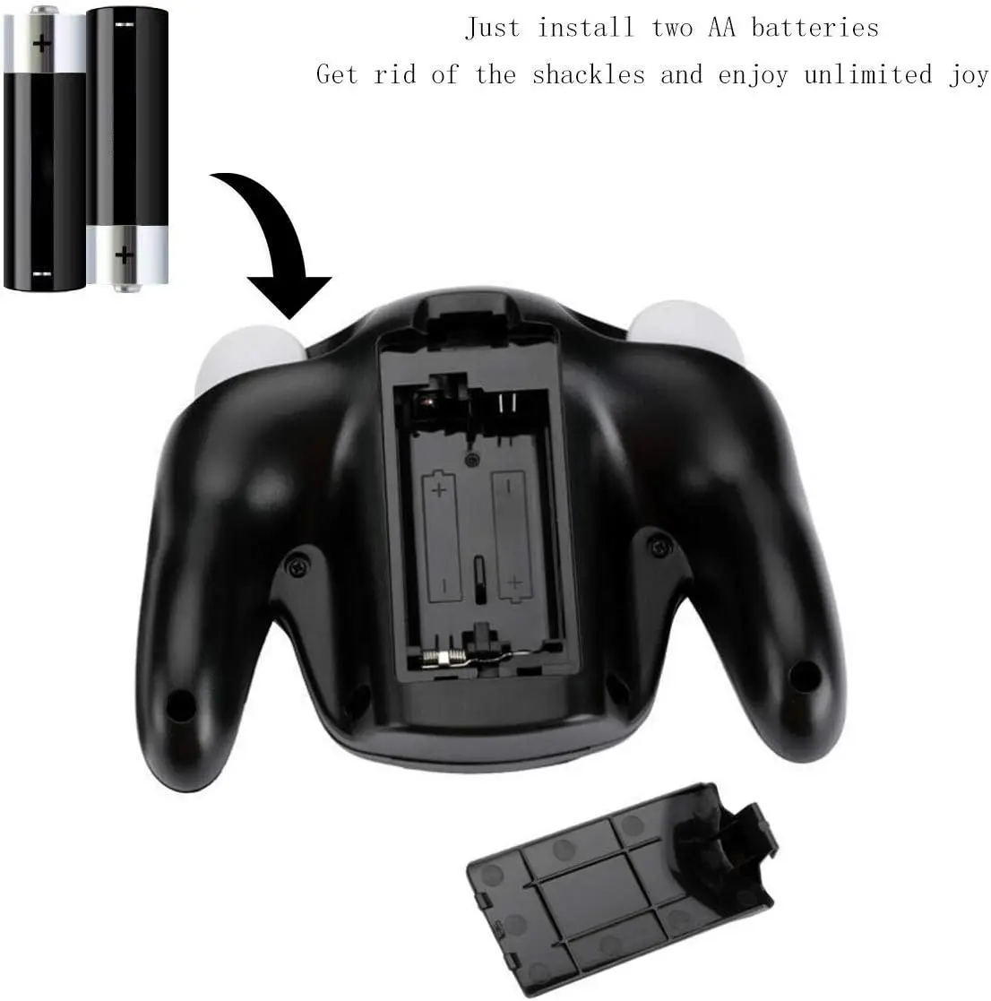 وحدة تحكم مكعب الألعاب اللاسلكية NGC GC، 5 ألوان 2.4G لوحة ألعاب كلاسيكية لاسلكية مع محول استقبال لـ Wii Game Cube NGC GC