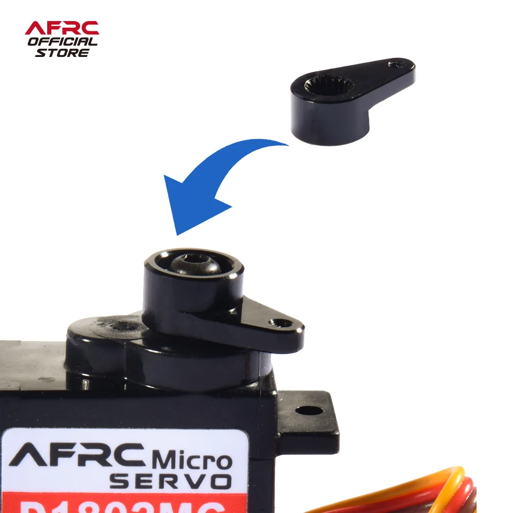 Afc h1006 24t Mikro metall horn für afc d1802mg Serie Servo Metall Upgrade Teile RC Auto DIY Baugruppe Upgrade