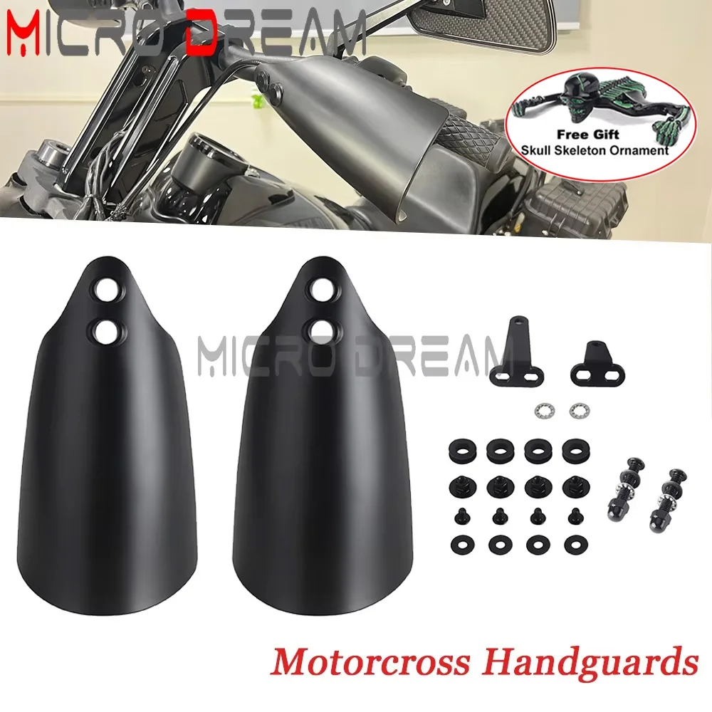 Motorcycle Handle Guard Handguard Protector Polycarbonate For Harley Touring Street Glide CVO/SE Special FLHX FLHXSE FLHXS 21-23