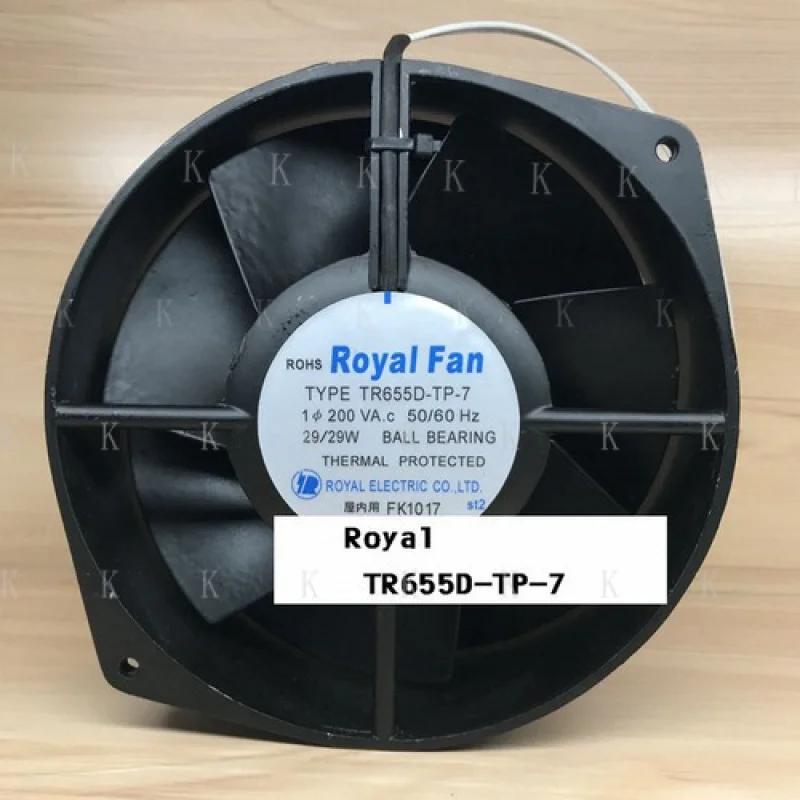C     1pcs FOR Royal TR655D-TP-7 Fan 200Vac .29w 172*150×55mm very good quality