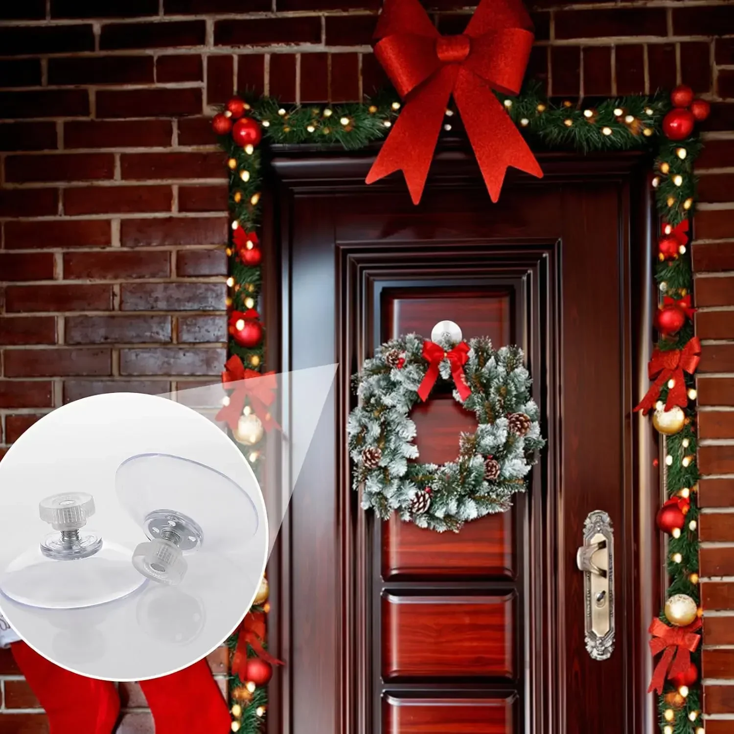 50 مللي متر شفافة شفط كأس هوك مع المسمار المعدني زجاج النافذة الفطر رئيس مصاصة جدار الباب معلقة حامل كوب شفط قوي