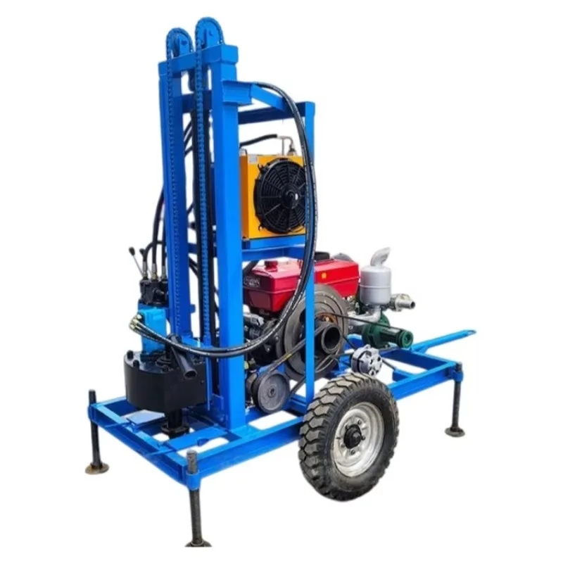 Kleine hydraulische waterputboorinstallatie voor thuisgebruik Landbouwgrondirrigatiemachine Diep