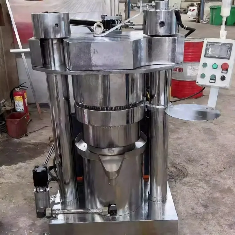 Máquina de prensado de aceite de alta eficiencia y oliva con un año de garantía para restaurantes.