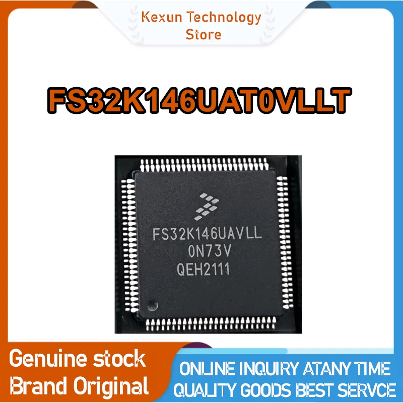 FS32K146UAT0VLLT FS32K146UAVLL 32-bit LQFP-100 in stock