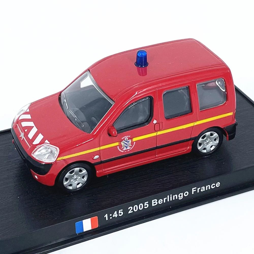 Diecast escala 1:45 2005 motor de bombeiros russo citroen liga 2024 modelo de carro brinquedo colecionável presente lembrança exibição ornamento