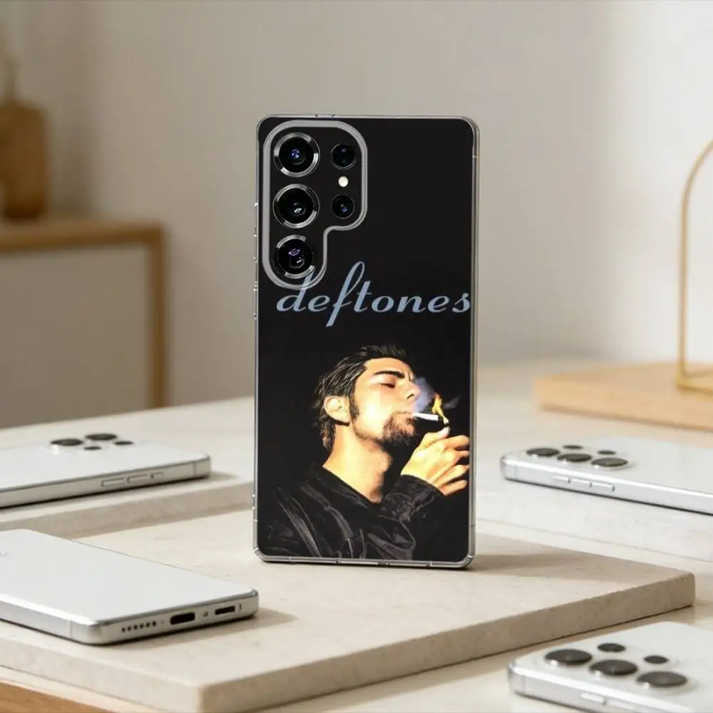 Grunge Style Deftones   Phone Case For Samsung S25,S24,S21,S22,S23,S30,Ultra,S20,Plus,Fe,Note,10,9,5G Transparent Cover