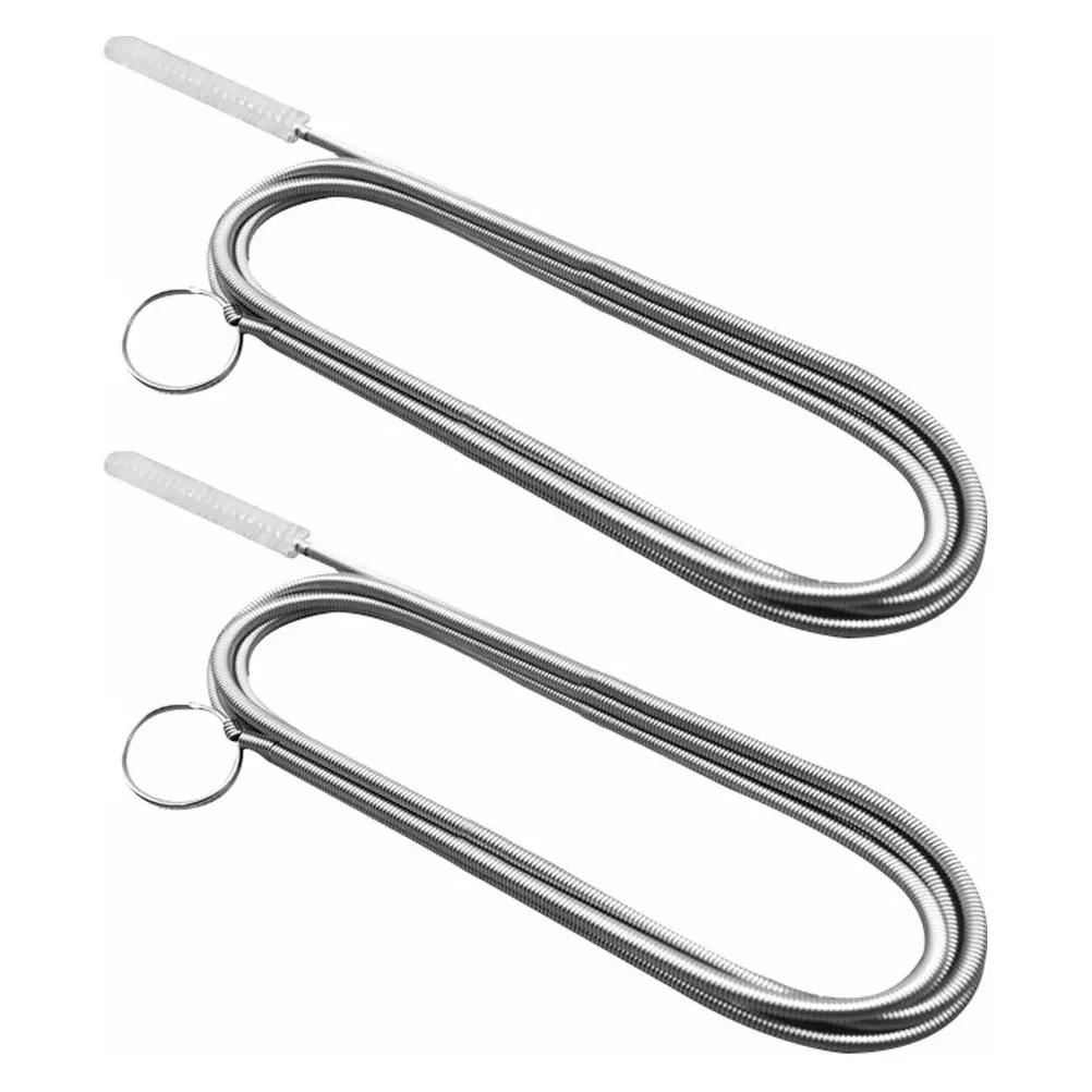 2Pcs Universal Refrigerator Drain Cleaner Sturdy Fridge Dredging Device for All Brands Fast Clog Removal Easy Wash Reusable