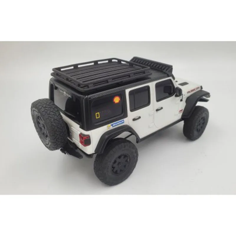 Simulação O Telhado Bagageira Para Jeep Wrangler, Decore Peças De Atualização, 1/24 RC Crawler Car, Kyosho Miniz 4x4, Acessórios De Carro