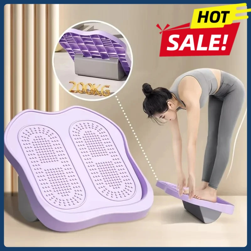 Tabla Inclinada Ajustable para Estiramiento de Pantorrillas, Tabla Inclinada para Ejercicios de Estiramiento y Fisioterapia para Aliviar la Fascitis Plantar