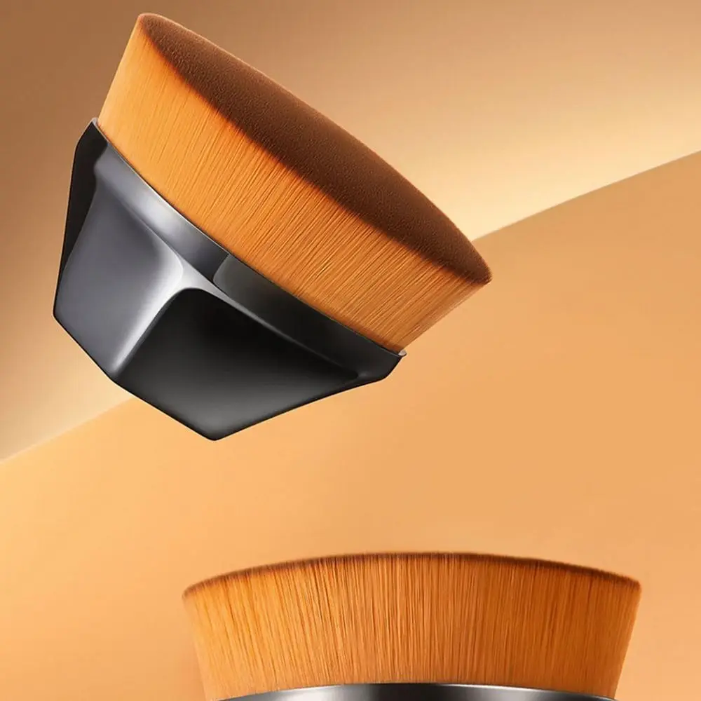 歌舞伎フェイスブラッシュファンデーションメイクブラシフラットトップメイクツールファンデーションブラシブレンド用リキッドクリームリキッドパウダー女性用