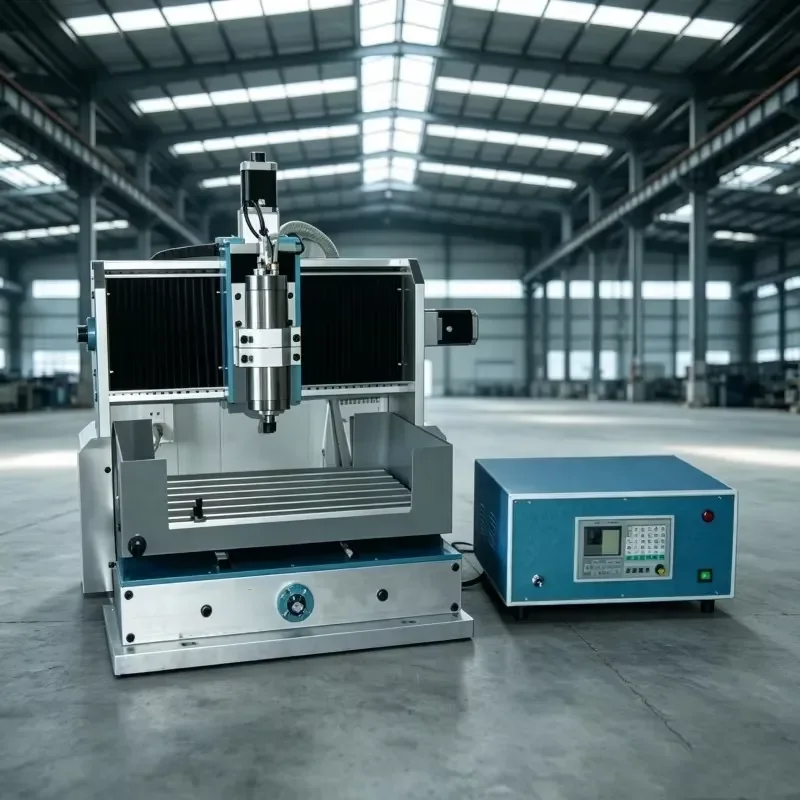 XYZ Axis Controlled CNC Universal Specimen Preparation System Dumb Bell Sample Preparing Non Metal Sheet Milling