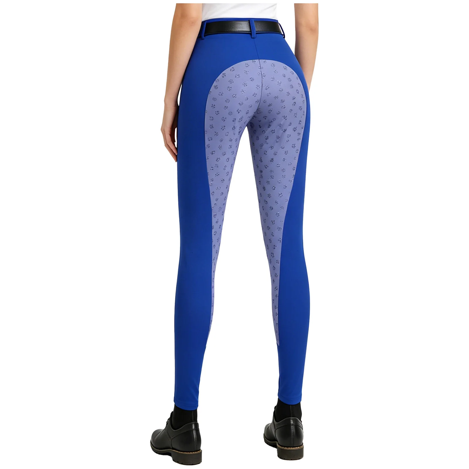 

Womens Horse Riding Pants Full Seat Silicone Grip Functional Leggings Tights Breeches Trousers for Equestrian Lesson Daily Wear