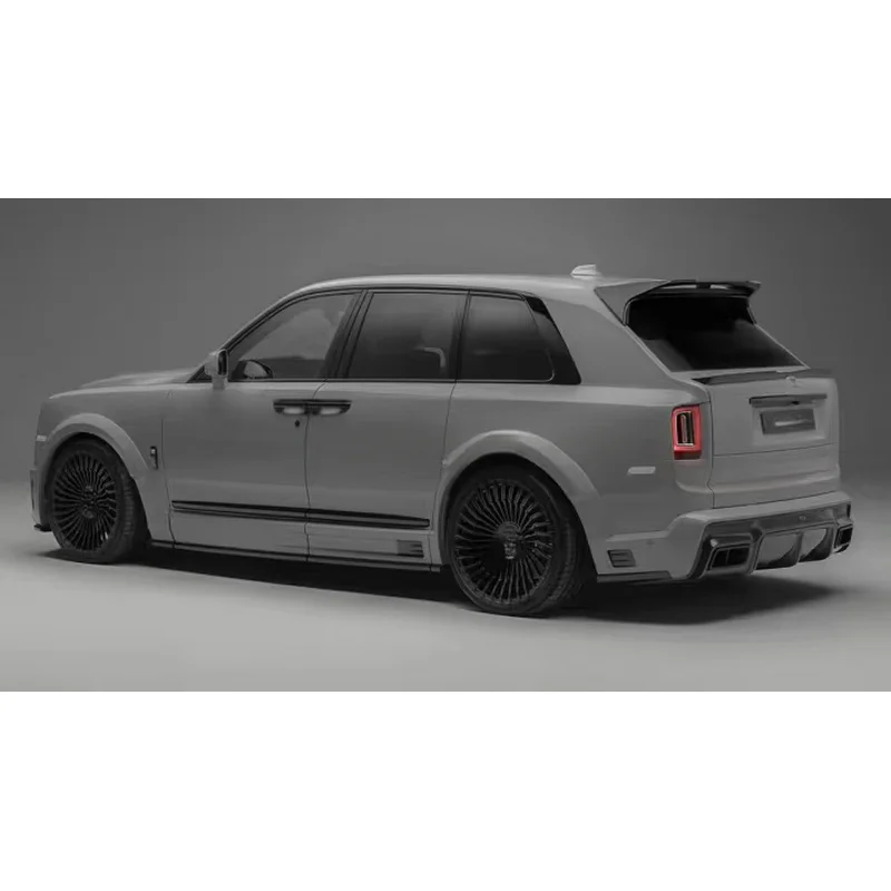 Hot Selling Urban Style Dry Carbon Fiber Body Kit Side Skirt Mod Parts for Cullinan 2019-2024 Auto Exterior Upgrade
