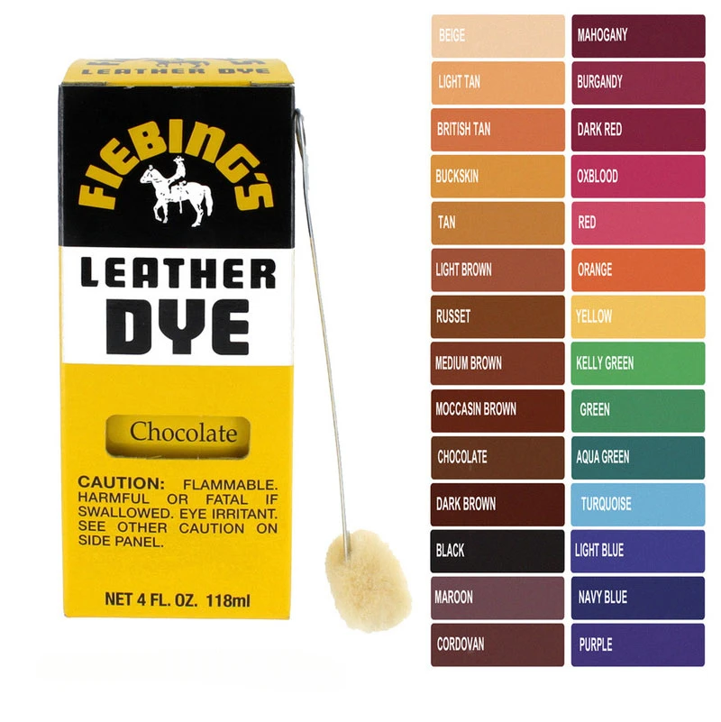 

Fiebing's Leather Dye for leather DIY Repair 118ml