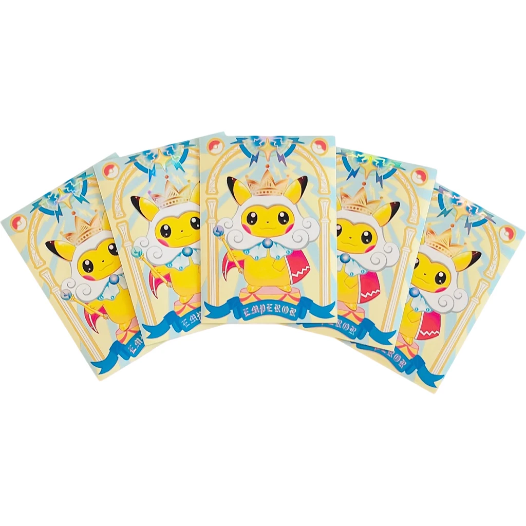 64 unids/set 67x92mm Pikachu Gengar Pokemon manga tamaño estándar PTCG tarjeta de colección protección proceso láser