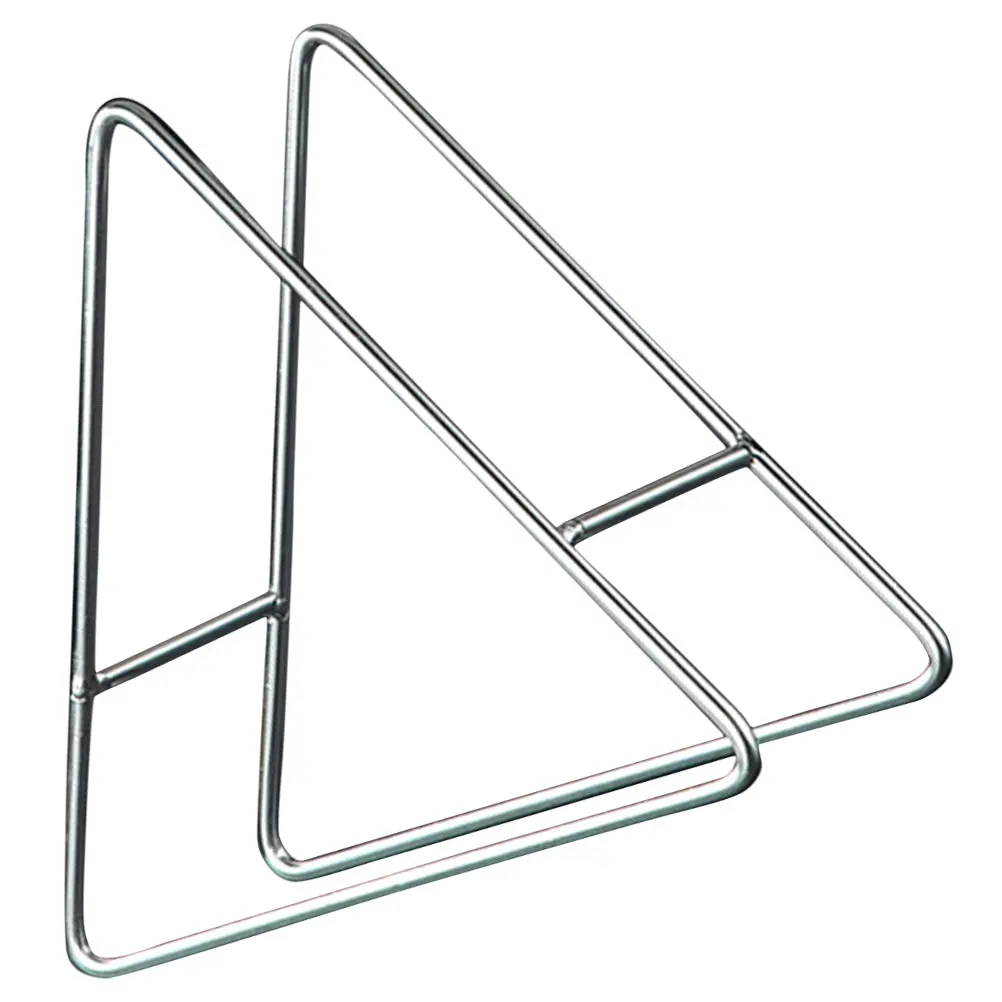 

Coaster Storage Rack Stainless Steel Plate Holder Food Tray Stand Kitchen Organizer Easy Clean Practical Dish Draining