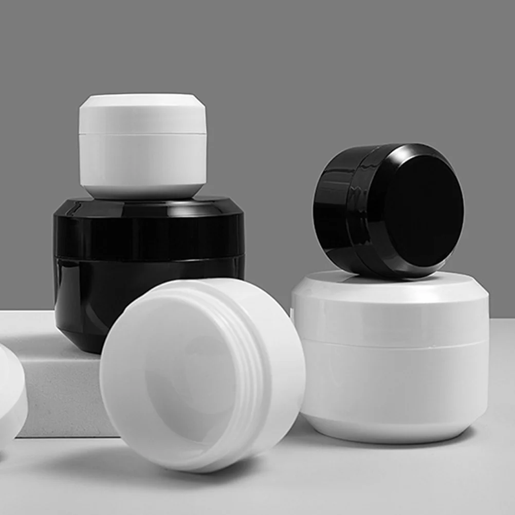 8pcs 아이 크림 병 여행용 재사용 가능한 소형 화장품 병 리필 가능 페이스 크림 용기 다목적 하위 포장