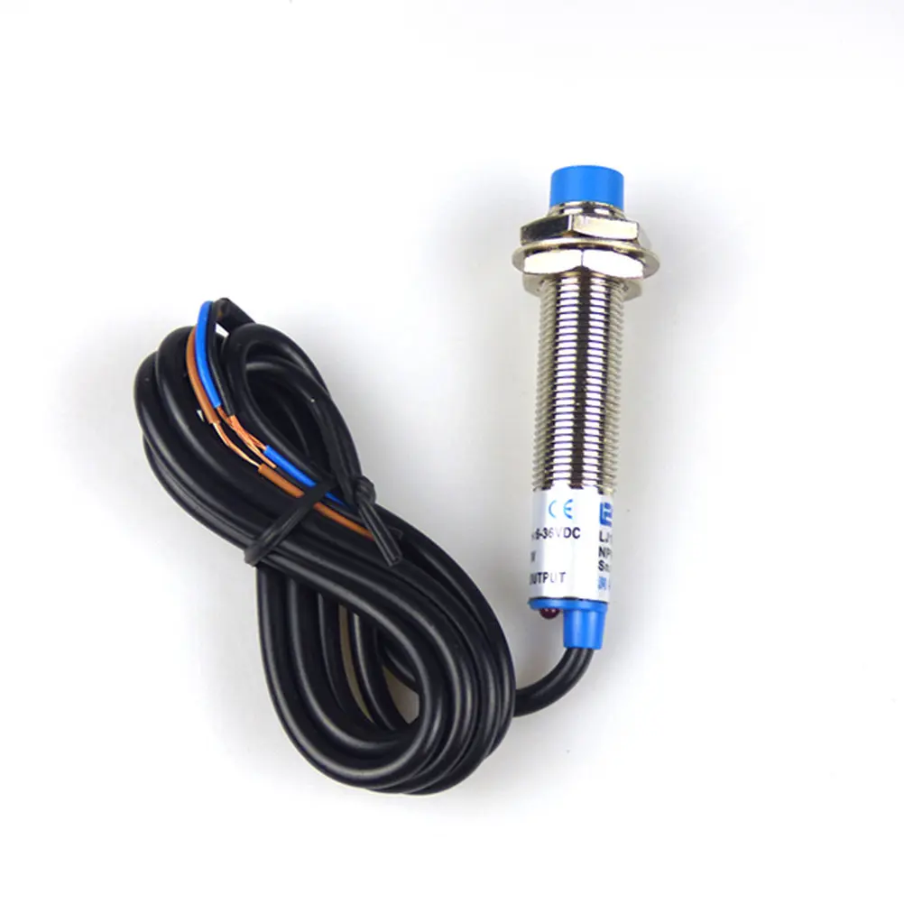 3-Wire Inductive Proximity Sensor Cylinder Type Dc6-36V Pnp Normal Close 8mm Detecting Distance High Response Frequency