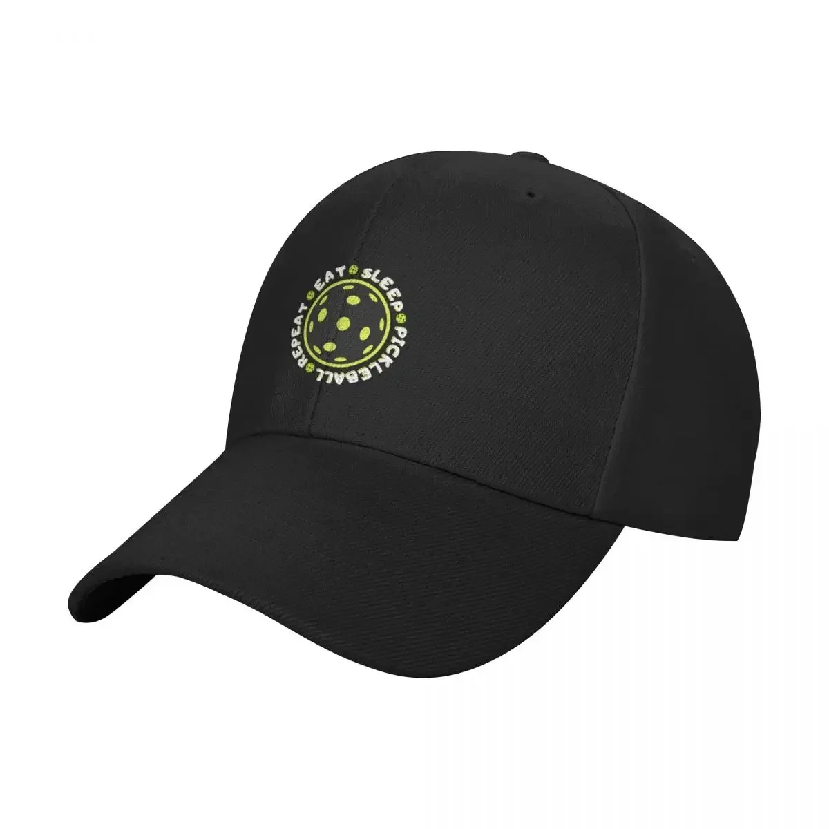 Funny Pickleball Eat Sleep Repeat Shirt Baseball Cap Hip Hop Tactical Cap Caps Male Women's