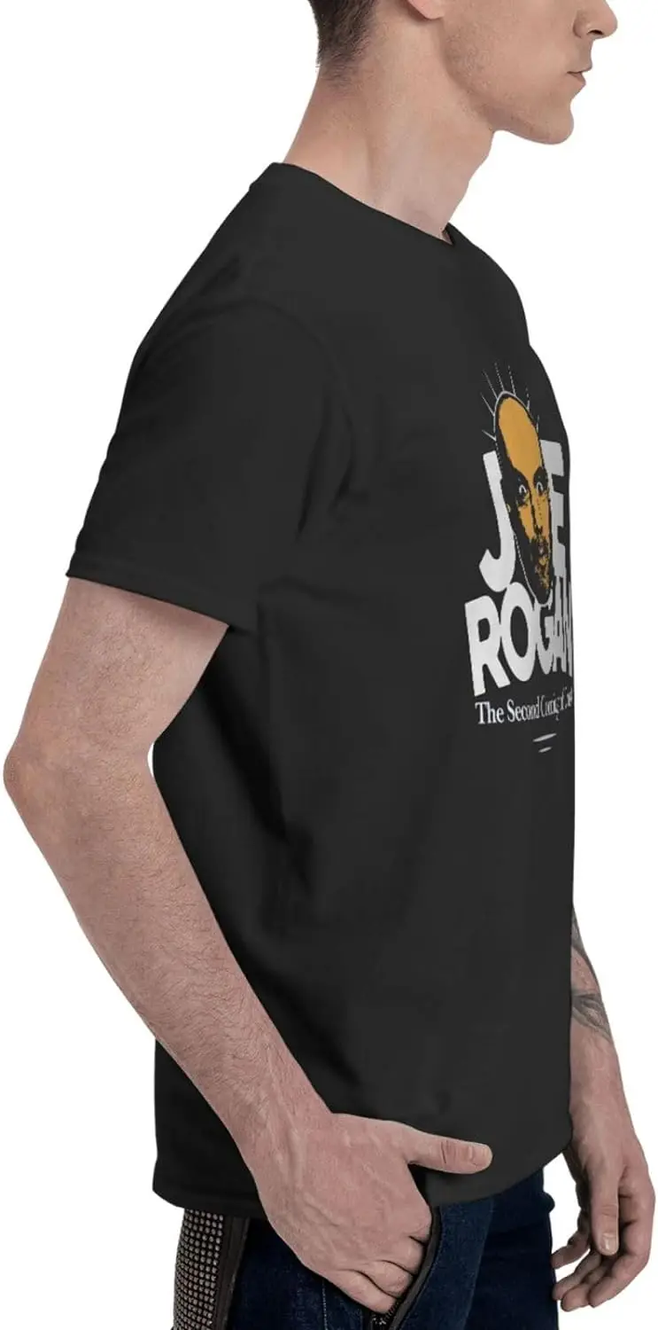 Men's T Shirt Cotton Tee Basic Short Sleeve Crewneck Shirt Tops Black