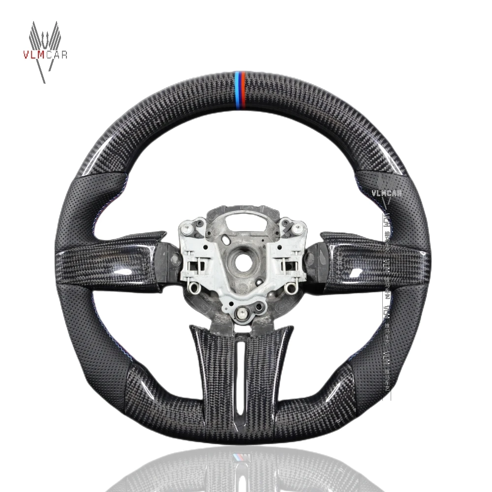 

VLMCAR Carbon Fiber Steering Wheel for BMW Z4 M E85 E86 E89 G29 sDrive30i sDrive35i Performance Luxury Upgrade Perfect Fit