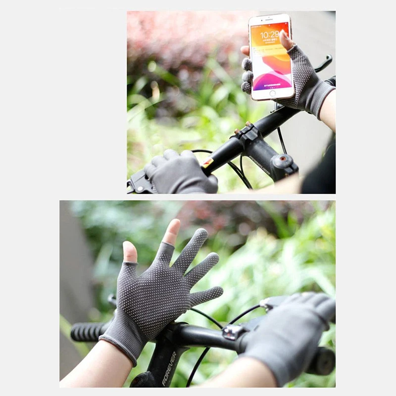 6pairs Gloves Thin Labor Protection Wear-Resistant Nylon Work Breathable Glue Non-Slip Packing Work Mold Handling Outdoor Riding
