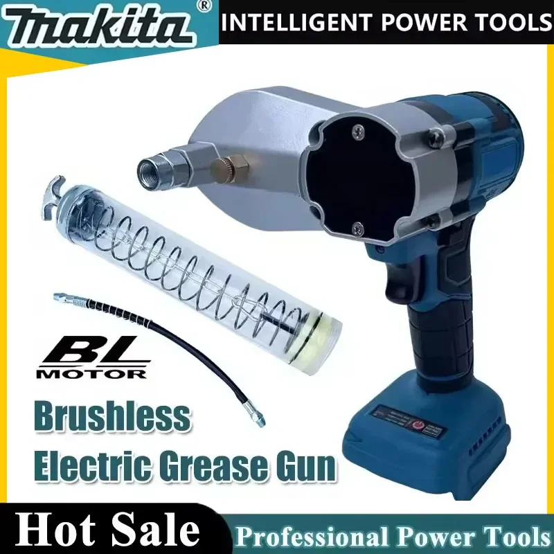 

Беспроводной автоматический электрический смазочный пистолет Makita с бесщеточным двигателем, высокого давления, специально для экскаваторов, для аккумулятора 18В