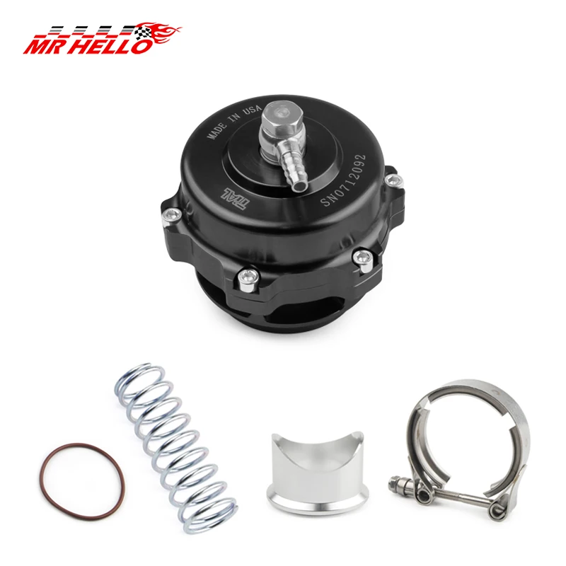 Tial Stijl 50mm Blow Off Valve CNC BOV Met V-band Flens Kit Auto Gemodificeerde Turbine Overdrukventiel hoogwaardige