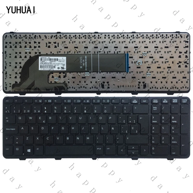 

A+ A+ New for HP ProBook 450 G2 455 G2 470 G0 470 G1 470 G2 SP Spanish Keyboard