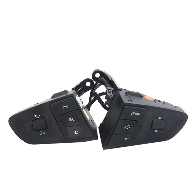 

Steering Wheel Speed Control Button Bluetooth Switch Music Switch Black For Peugeot 508 508 SW