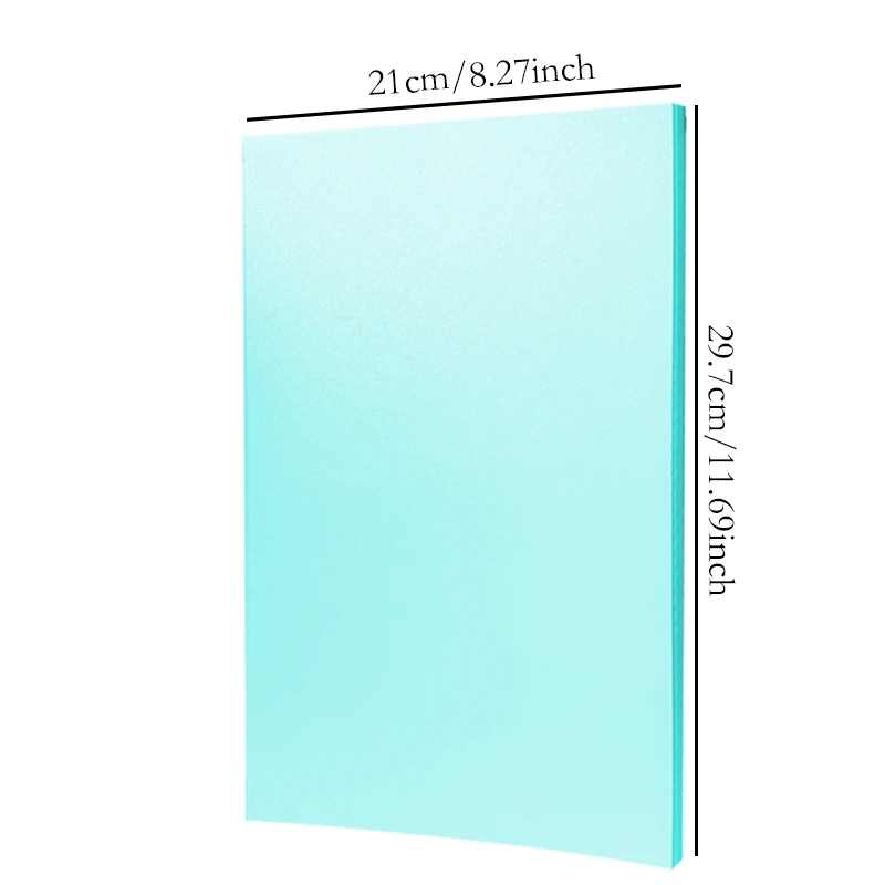 A4  Color Cardstock 20PCS 250G Mixe 10Colors Double-sided Pearl Paper Laser Printing Stock for Card Making Scrapbook & DIY Craft