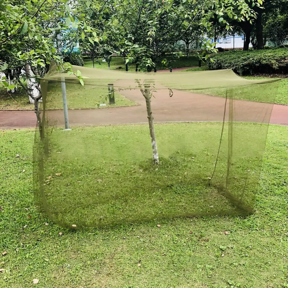 

Outdoor Single Mosquito Net Portable Green Folding Bed Tent for Camping Travel Sleeping Insect Proof Tent