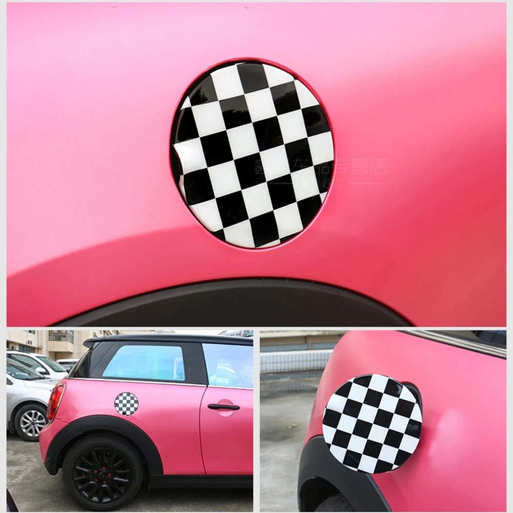 For Mini Cooper One S JCW F55 F56 Hatchback Car Styling Accessories Car Fuel Tank Cap Cover Case Housing Stickers Decoration view 4