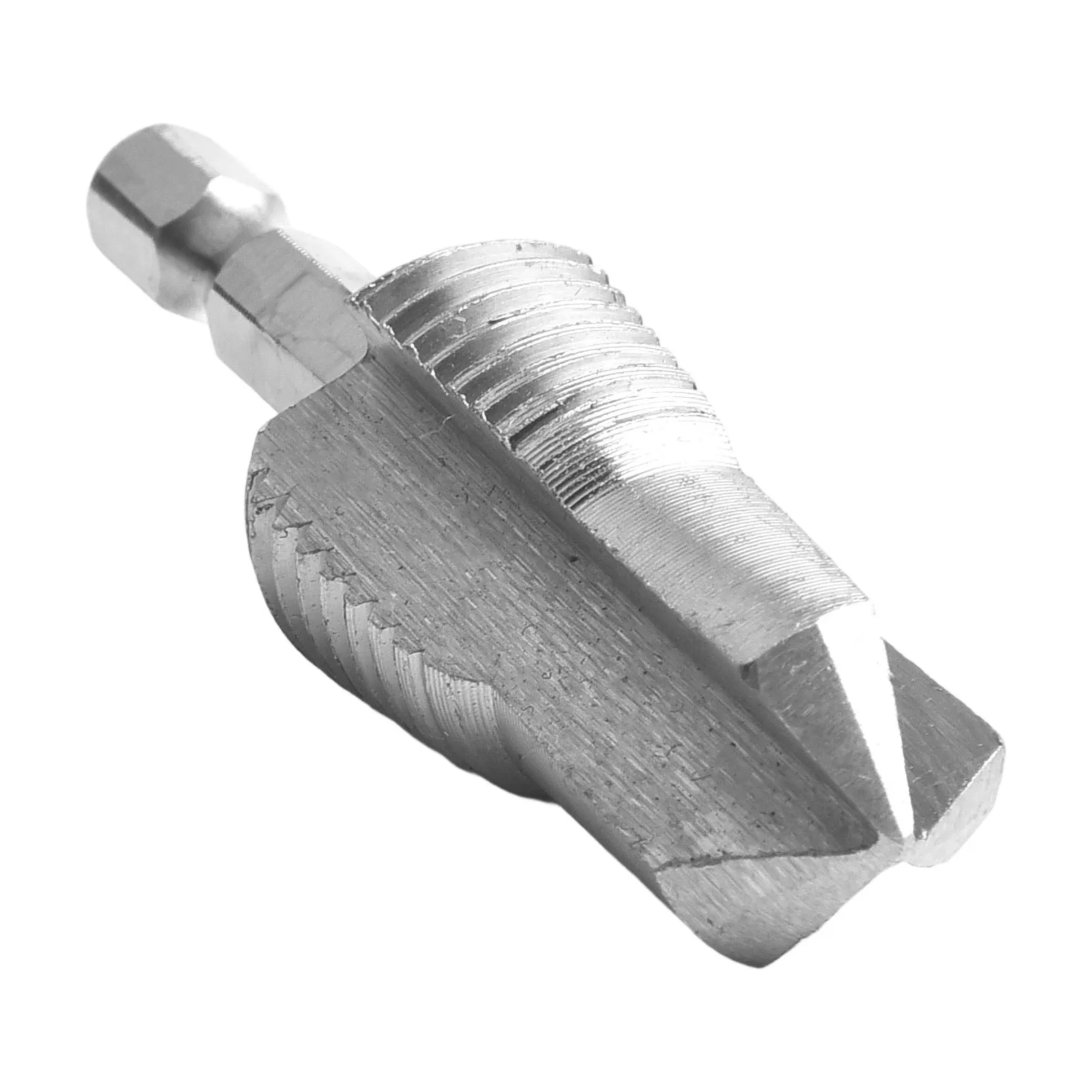 

1/2pcs Three-Blade Thread Drill Bit 3-in-1 Tapping-drilling-expansion PVC Pipe Threader Kit For 4-point 6 Point Pipe Repair