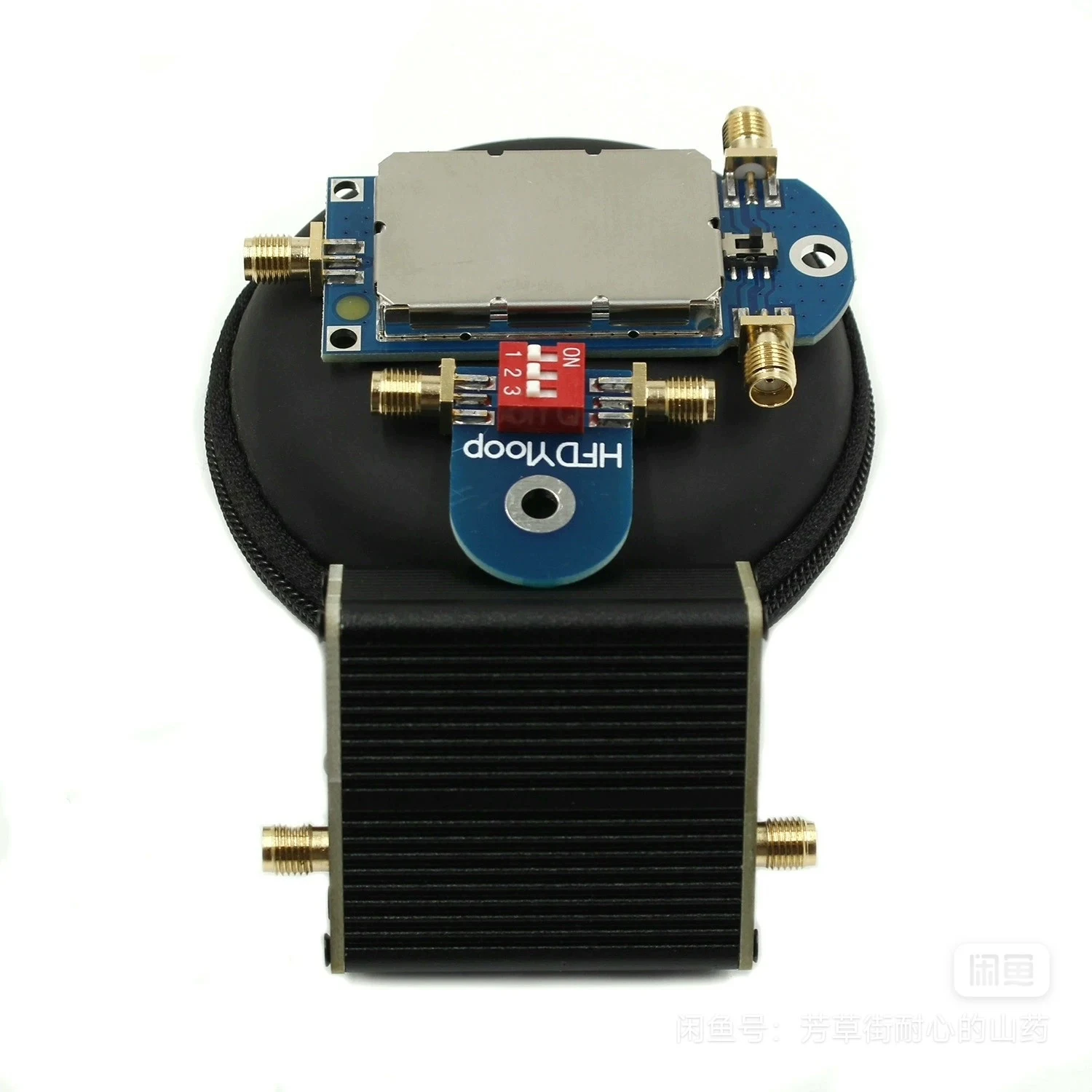 Short-wave small-loop antenna 50K-500MHz full-band ring active receiver HF AM FM VHF UHF SDR