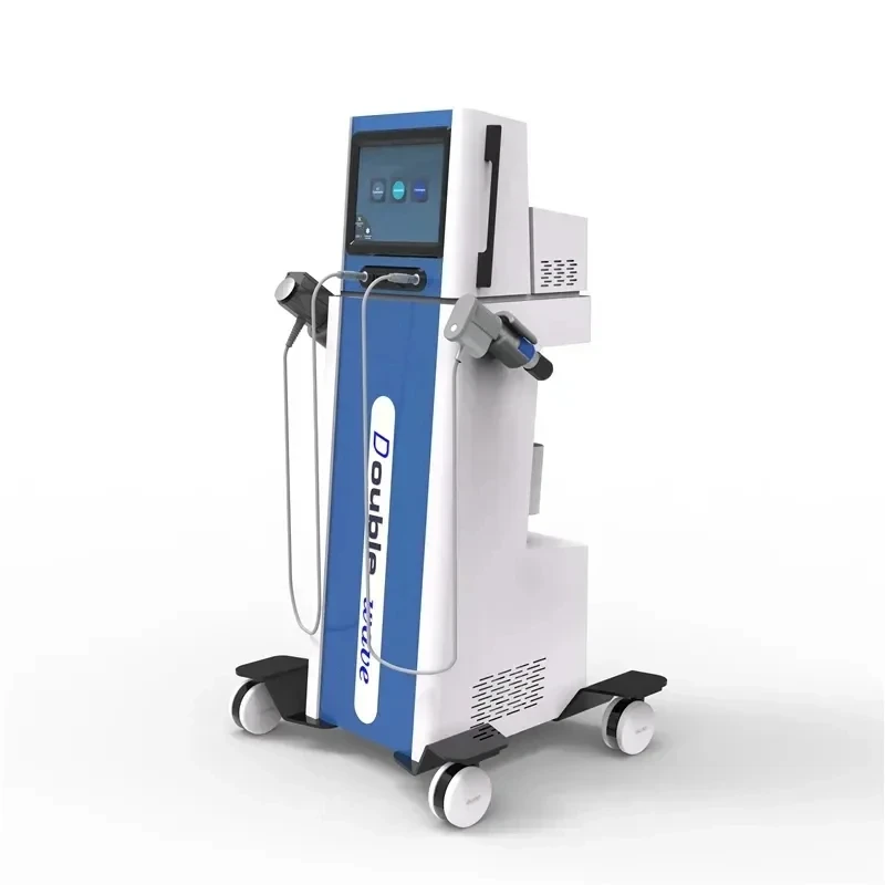 Physiotherapy Pneumatic Electromagnetic Shockwave Therapy Double Wave Machine For Pain Relief