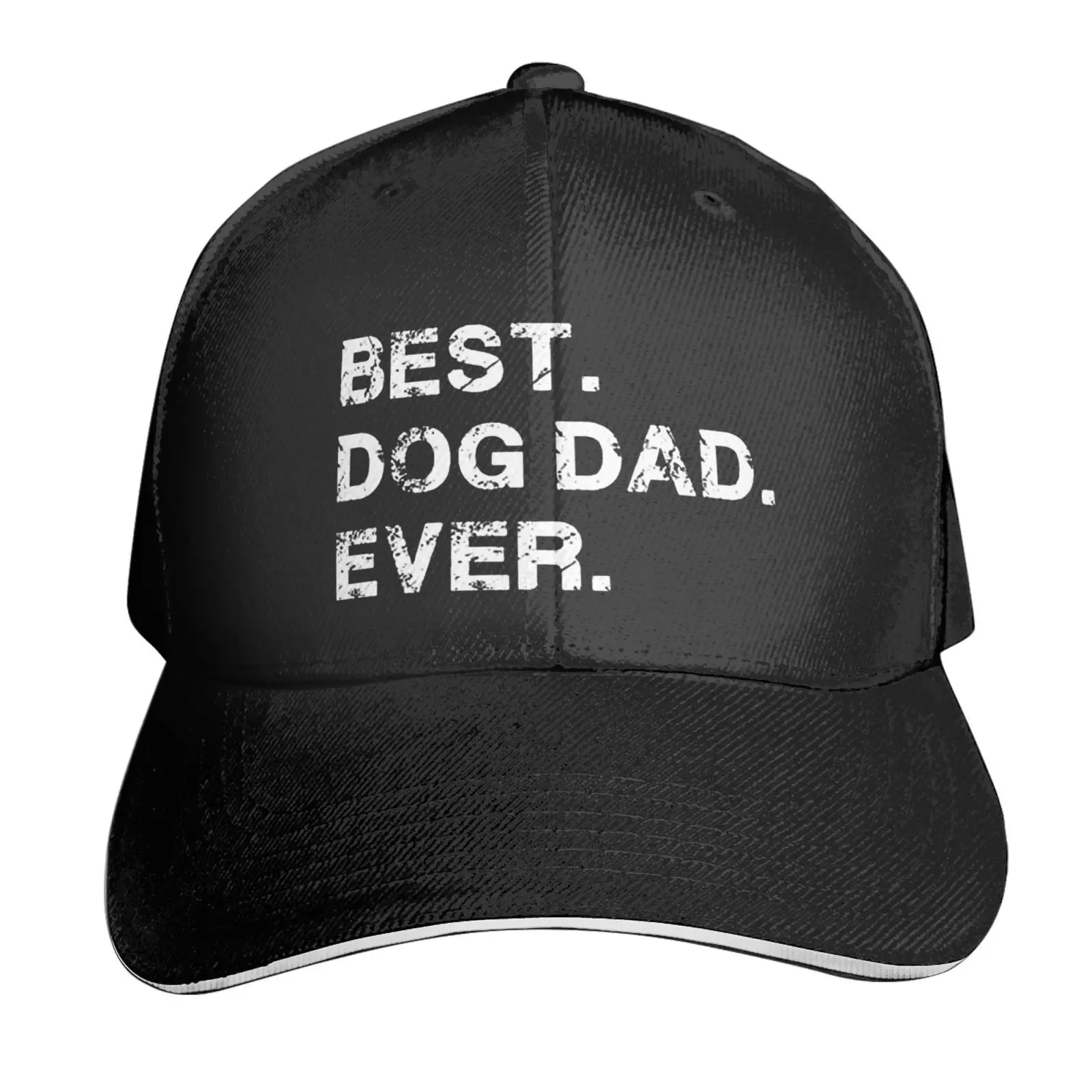 Best Dog Dad Ever Hat Adjustable Baseball Caps for Men Dog Lovers All season Trucker Hats Unisex Baseball Caps Outdoor Sport Hat