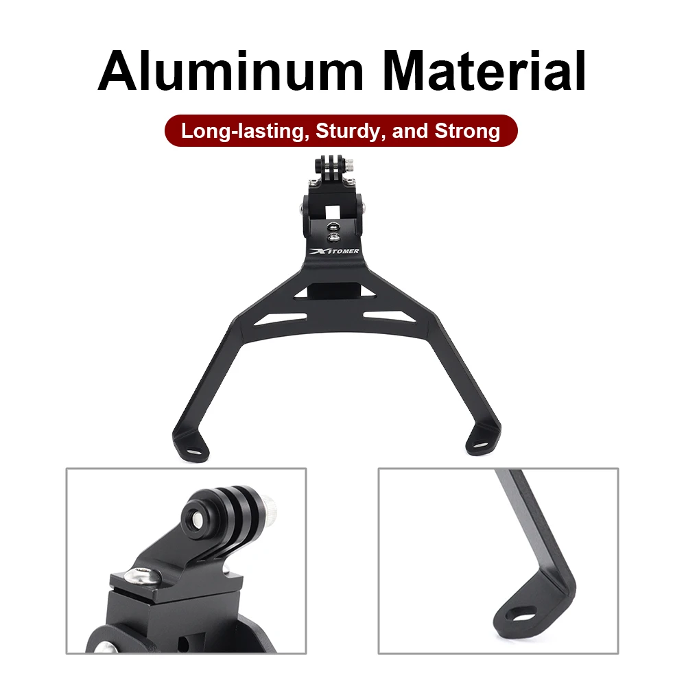 GPS Mount Motorcycle Aluminum GPS Navigation Bracket Phone Adapter Holder Support Mount Forza 750 2025-2026 Forza750 For Honda