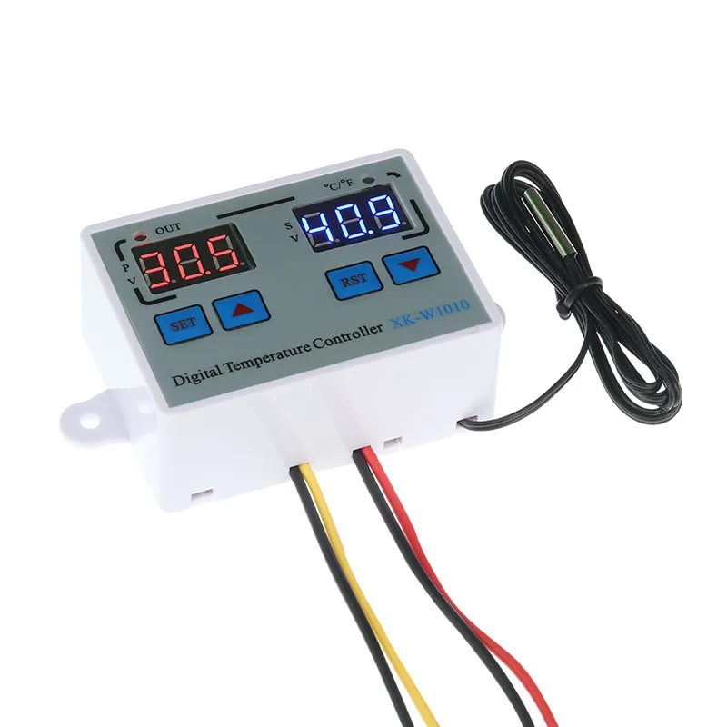 W1010 High precision temperature controller Digital display temperature control switch Incubation temperature controller