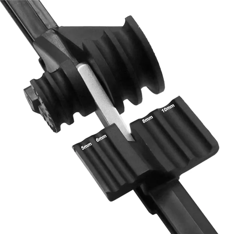 

ABPR-5/6/8/10Mm Combination 4-In-1 Tube Bender Tube Bender Pipe Bending Tool Tubing Bender Brake Fuel Line Curving Pliers