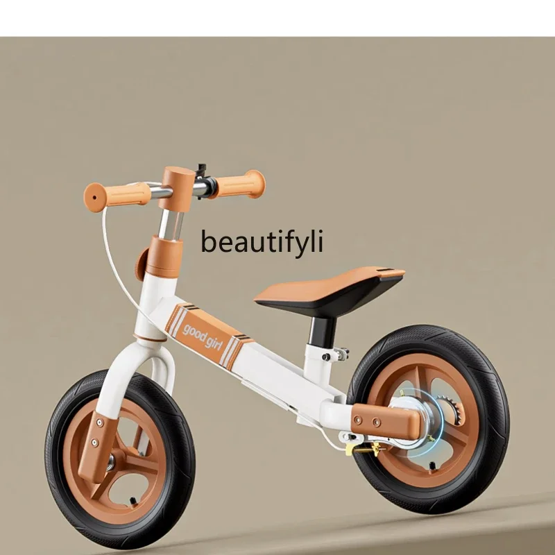 

Children's bicycle 2-in-1 3-6 year old baby boy sliding girl pedal stroller